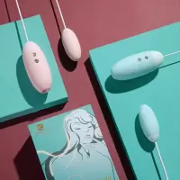 吉祥小炮跳蛋阴帝吸舔器自慰女性用品激情黄色秒潮情趣用具调情跳弹不处玩 粉红色