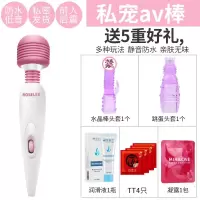 吉祥小炮迷你充电小号av按摩震动棒私处高潮自慰跳蛋阴蒂刺激学生女性用品 私宠av棒:C套餐