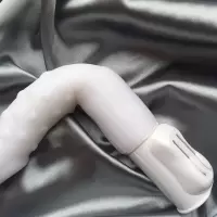 吉祥小炮日本白巨根仿真阳具女用电动旋转假阴茎超柔软自慰器转珠棒 A款震动+礼品