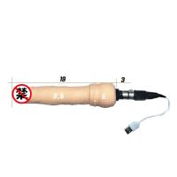 吉祥小炮炮机专用配件三孔通用型自动加热仿真阳具软阴具男女用自慰棒情趣 K43 加热阳具