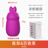 吉祥小炮低温情趣蜡烛SM道具惩罚成入性用品工具滴蜡激情另类房趣套装私处 (滴蜡兔子款)芭比粉单只装