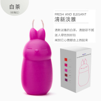 吉祥小炮SM道具低温蜡烛女性情趣滴蜡蜡烛另类游戏色彩礼盒香氛男奴专业蜡 兔子玫瑰红-白茶香型