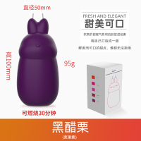 吉祥小炮低温情趣蜡烛SM道具惩罚成入性用品工具滴蜡激情另类房趣套装私处 (滴蜡兔子款)浆果紫单只装