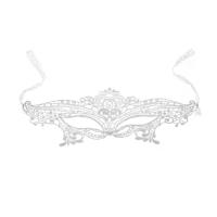 吉祥小炮小野猫眼罩 性感蕾丝情趣眼罩诱惑猫咪镂空妩媚情趣配饰 白色