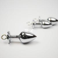 吉祥小炮阴帝夹下体调教阴蒂乳夹惩罚刺激乳头阴夹SM女用k9蝴蝶虐情趣 大号肛塞,单独购买 (尝试不同size)