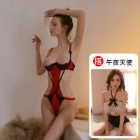 吉祥小炮情趣内衣SM激情套装制服情侣血滴子情绪调情用品睡衣夫妻 缺货[红色套餐5]连体衣+血滴子+午夜天使 均码