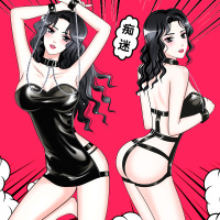吉祥小炮性感情趣内衣女超火辣小胸激情SM睡衣捆绑制服诱惑女仆套装床上 NJ0379连体衣 均码 [建议体重95-110