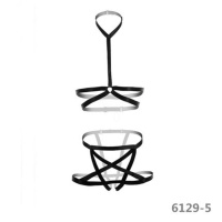 吉祥小炮紧身衣情趣SM捆绑式胸托女王装服装性感火辣可撕衣的衣服激情内衣 6129-5 均码