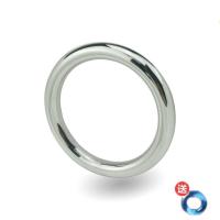 吉祥小炮男用不锈钢金属锁精环负重环JJ环 男用戒指自慰SM虐阳不夹肉 内径45MM+送锁精环