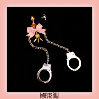 吉祥小炮周本仙情趣手铐金属后庭肛门性用品SM用具惩罚调情调教成人 豆沙粉:中(捕梦网带夜灯) 金心肛塞3.3CM