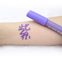 吉祥小炮SM道具涂鸦笔套装调情趣玩具工具性爱调教女用具污字男用品惩罚式 紫色3支 送3支(联系客服备注)