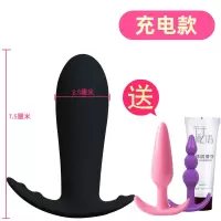 吉祥小炮震动按摩棒男用情趣专用电动高潮肛门扩张器性用品女 1号(充电款)加送两款肛塞+润滑液