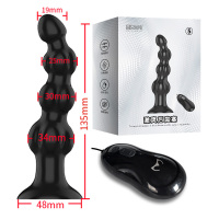 吉祥小炮前列腺按摩器肛门高潮神器肛塞性后庭男用炮机菊花震动棒情趣用品 激爽后庭塞5号-电池款