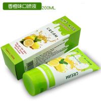 吉祥小炮樱桃水果味口娇液润滑油情趣性用品私处深喉调情按摩口胶液草莓女 香橙味润滑液200ml