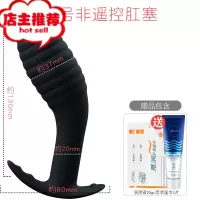 遥控震动肛塞前列按摩器后庭高潮小号外出佩戴自慰情趣女男性用品欢乐小鸟 [非遥控 充电大号]送油+湿巾男用后庭