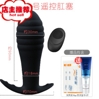 遥控震动肛塞前列按摩器后庭高潮小号外出佩戴自慰情趣女男性用品欢乐小鸟 [遥控款 充电中号]送油+湿巾男用后庭