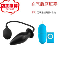 充气后庭肛塞屁眼扩张扩肛器另类菊花女性性玩具夫妻房事性用具欢乐小鸟 充气后庭肛塞 送 无线遥控跳蛋+电池手动后庭塞
