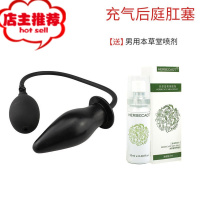 充气后庭肛塞屁眼扩张扩肛器另类菊花女性性玩具夫妻房事性用具挺欢乐小鸟 充气后庭肛塞 送 本草堂男用喷剂手动后庭塞