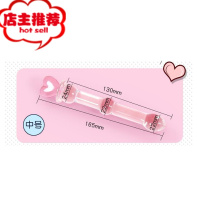 女性自慰器情趣性用品黄瓜茄子玻璃水晶透明高潮棒夫妻成人肛塞欢乐小鸟 仙女棒中号+送润滑液+清洁湿巾手动后庭塞