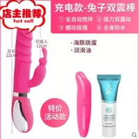 女性用品震动棒自卫慰器可插入式女生床上做事器自尉棒加温情趣欢乐小鸟 特价基础款-[充电双震]送:海豚震动棒+润滑油