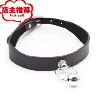 sm项圈带铃铛可外出情趣用品颈带性用品k9狗狗调教性工具女奴调情欢乐小鸟 QQ项圈颈部束缚