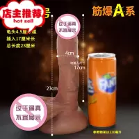 仿真迷你小号逼真肉感阳具超软硅胶超大号假阴茎特粗种马女性用品欢乐小鸟 易插入细长大号4厘米粗17厘米长蘑菇头仿真器具
