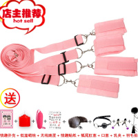 床上sm趣黄色捆绑套装成人女用具性用品工具调情夫妻高潮欢乐小鸟 粉色套装+扑克+蜡烛+无线跳蛋+贴纸+肛塞+乳夹+口SM