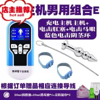 电击套装情趣棒另类sm刑具调教男用马眼棒肛塞女用电击夹子欢乐小鸟 充电主机男用组合ESM