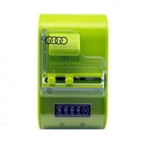 手机电池充电器智能电量显示万能充电器USB充电器通用座充诺基亚|[绿色]