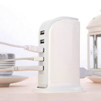 手机平板usb充电器多口插排 快速充电头电源多口充电器智能充电器|5口充