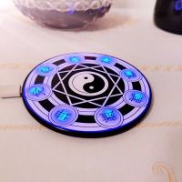 2019原创设计魔法阵无线充电器快充苹果安卓手机华为小米通用底座|太极 魔法阵+安卓反向接收器