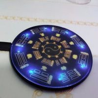 2019原创设计魔法阵无线充电器快充苹果安卓手机华为小米通用底座|乾坤太极图 魔法阵+安卓type接收器