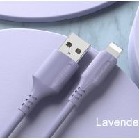 防冻液态硅胶数据线快充安卓通用小米华为三星金立魅族手机充电器|苹果版[数据线]送同款数据线 1.8米[抹茶绿]颜色装