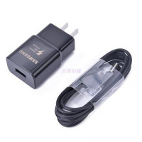 适用于三星s8数据线S8+ plus note8快速充电器S9手机数据线快充头|N8/S8黑色(充电头+1.5米线