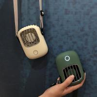 USB小风扇迷你挂脖可充电随时携带电风扇可桌面办公室小电扇