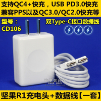 锤子手机坚果PRO3充电器Pro22S原装R1快充CD1|充电头+数据线简装一套【坚果R1专用Type-C接口
