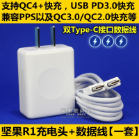 锤子手机坚果PRO3充电器Pro22S原装R1快充CD1|盒装充电头+简装数据线[坚果R1专用Type-C接口