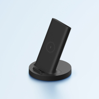 小米立式无线充电器20W通用快充版闪充支持安卓苹果华为小米手机9|黑色