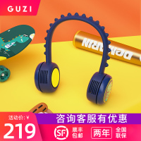 古姿儿童挂脖小风扇usb无叶迷你便携式挂耳可随身充电型懒人网红