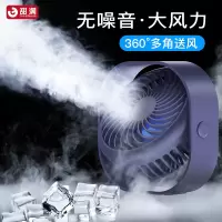 小风扇USB迷你学生小型桌面宿舍办公室超静音电扇便携式小电扇床上无声充电usp插电大台式风力桌上电脑循环扇