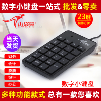 小袋鼠 DS-9816 会计输入有线23键 笔记本电脑外接数字小键盘