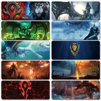 魔兽世界鼠标垫超大号电竞游戏专用电脑桌垫加长大型wow伊利丹男