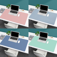 鼠标垫超大笔记本电脑键盘办公桌垫滑鼠垫家用防水垫子定制大号学生学习写字台桌面垫办公室简约皮革大书桌垫