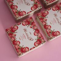 红色婚庆纸巾婚宴纸巾婚庆抽纸婚礼纸巾餐巾纸结婚纸巾喜宴纸30抽|玫瑰款 40盒