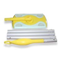 300片静电除尘纸拖把吸尘纸家用吸毛发免手洗擦拖地除尘布干巾|专用小拖把1个[10*25cm]