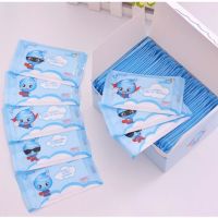 50片独立包装一次性婴儿湿巾纸成人小包迷你便携式清洁卫生湿纸巾|超人湿巾50片1盒装
