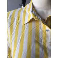 黄白竖条纹让视觉减压