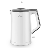 美的(Midea电水壶 热水壶304不锈钢家用电热水壶无缝内胆双层防烫便携式养生开水壶烧水壶SH15Colour102