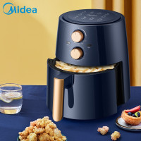 美的(Midea)空气炸锅4.2L家用煎炸锅无油低脂电炸锅MF-KZ42E101L4.2L烤红薯神器