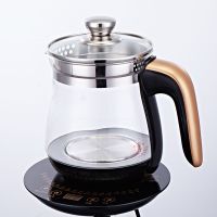 多功能全自动养生壶煮花茶药膳壶高硼硅玻璃壶保温电热水壶|升级版黑金 添加过滤网
